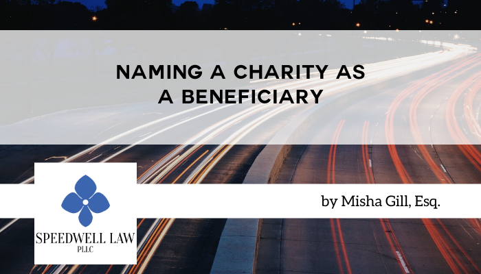 Naming a Charity as a Beneficiary