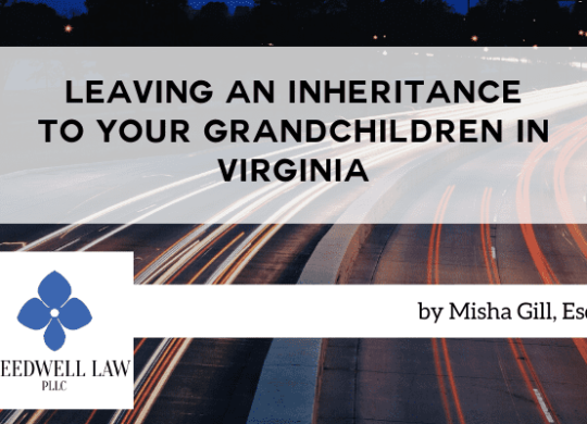 Leaving an Inheritance to Your Grandchildren in Virginia