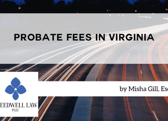 probate fees in Virginia