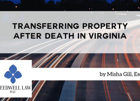Transferring Property After Death in Virginia