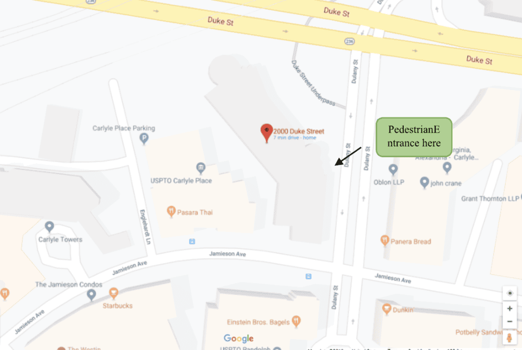 Alexandria Parking Map View